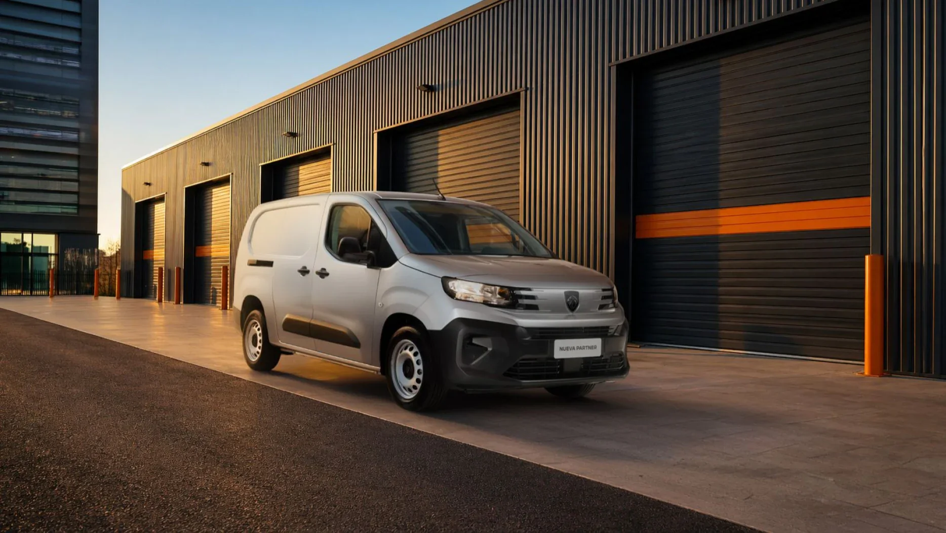 Nueva Peugeot Partner en entorno de trabajo